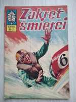 Komiks Kapitan Żbik Zakręt śmierci 1974 rok wydanie I