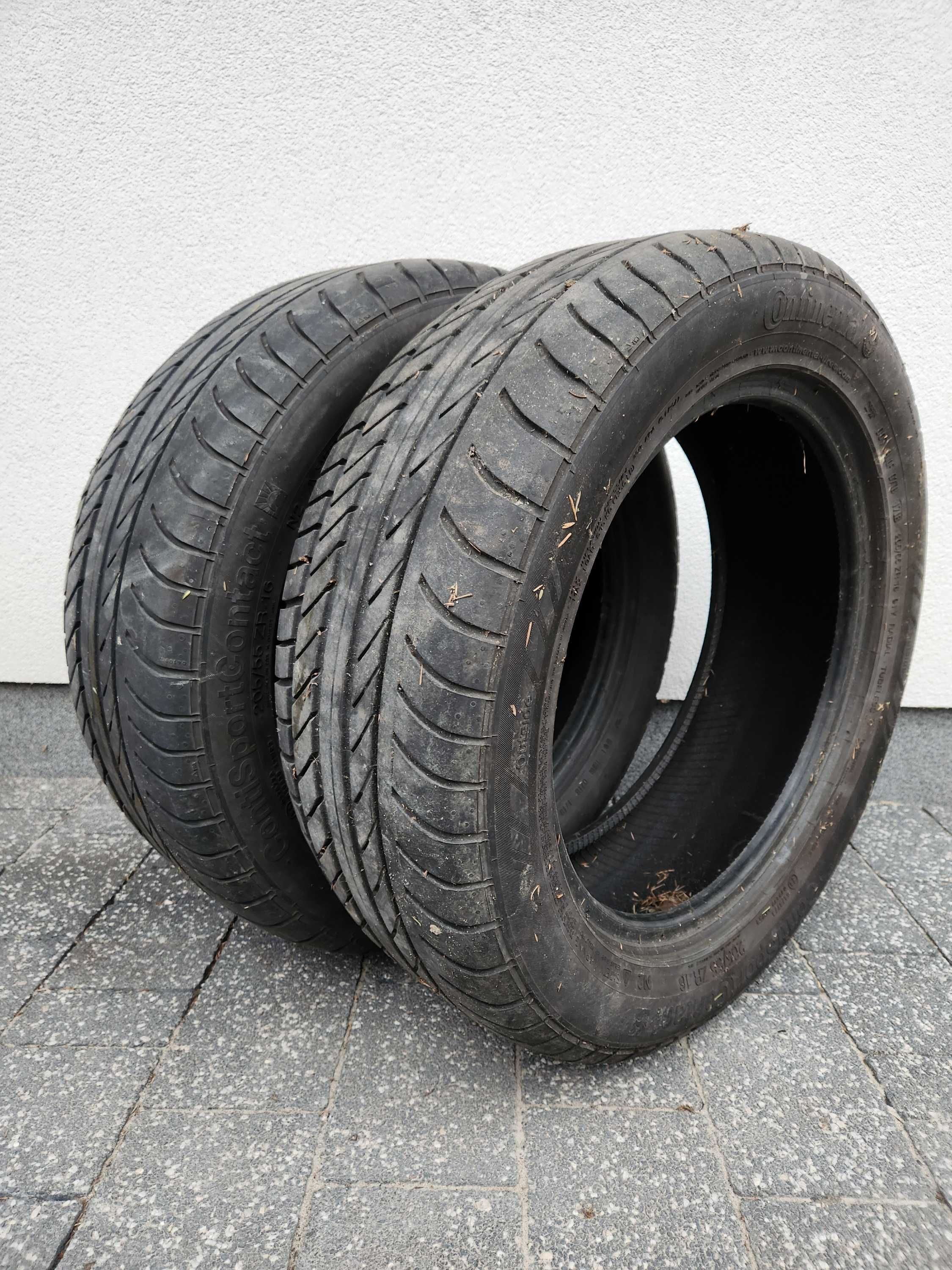 Continental SportContact 205/55R16 91 Y rant ochronny N2 2 sztuki