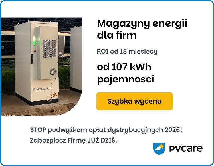 Magazyn Energii dla Firm. ROI od 18 msc! Stop Podwyżkom 2026!