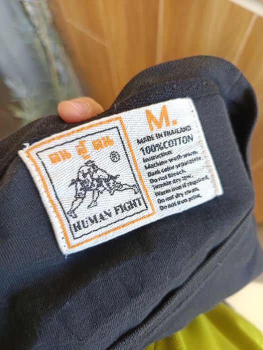 Koszulka T-shirt Muay Thai Human Fight size M Vintage Retro Y2K SWAG D