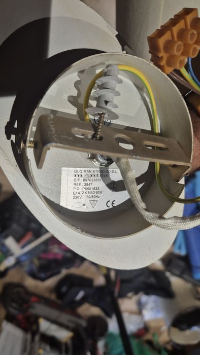 Lampa ścienna, kinkiet, podwójny