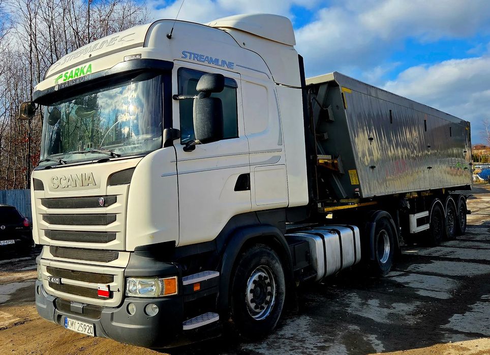 Scania R450  Hydraulika Retarder Blokada 4 poduszki