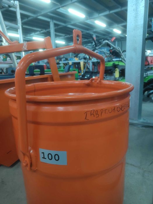 Balde Basculante p/ Guincho/Grua IRBAL Capac:. 100 Lts JL20