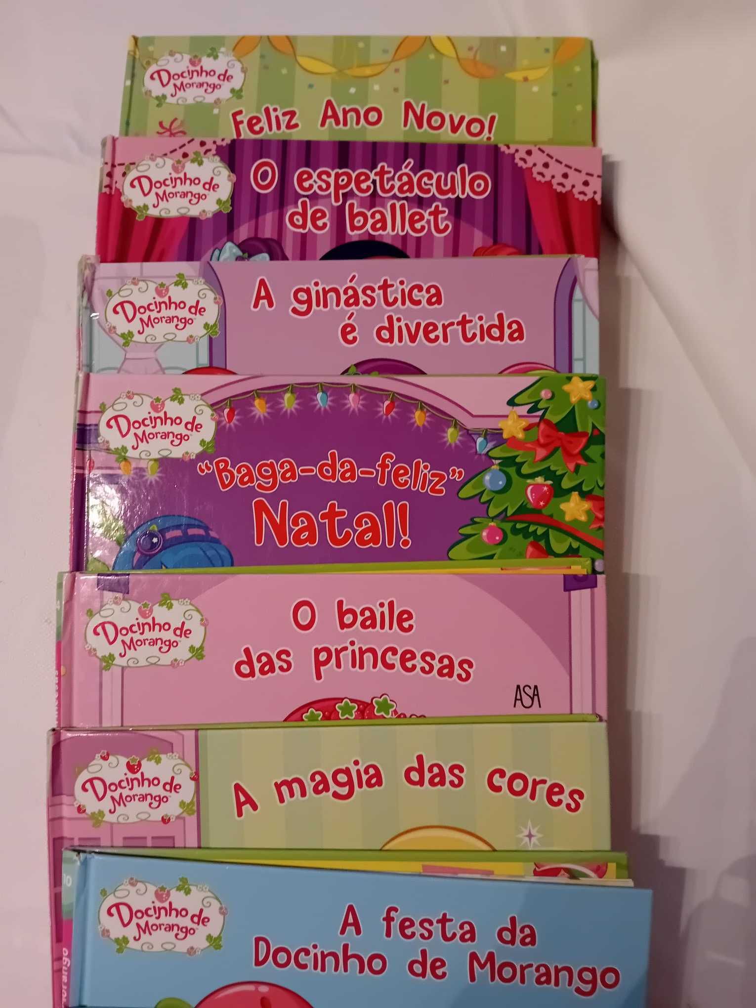 Livros infantis Capa grossa- Docinho de morango (total 14)