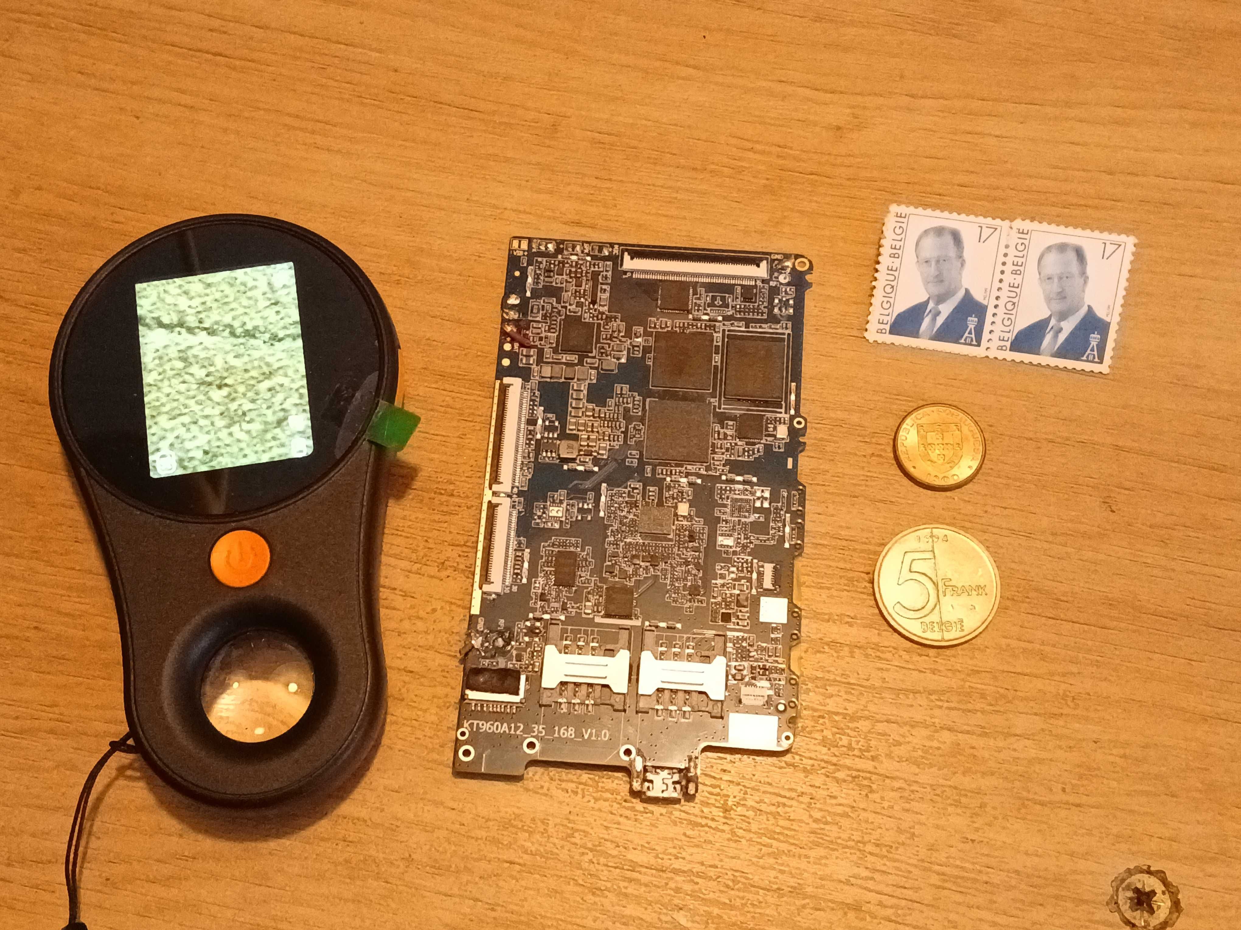 Testado Ok - Lupa + Microscopio Digital