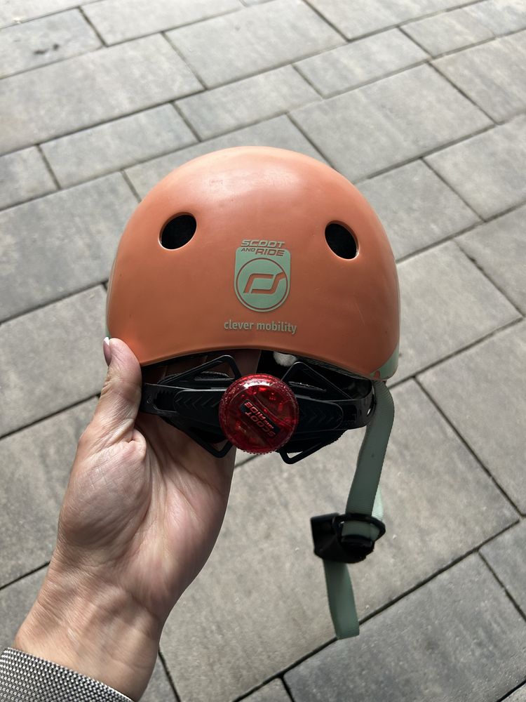 Kask dzieciecy Scoot & Ride XXS-S Peach