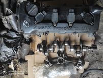 Гбц головка коленвал  nissan 1.6 1.5 16v BM5 UKL1 ALMERA N16