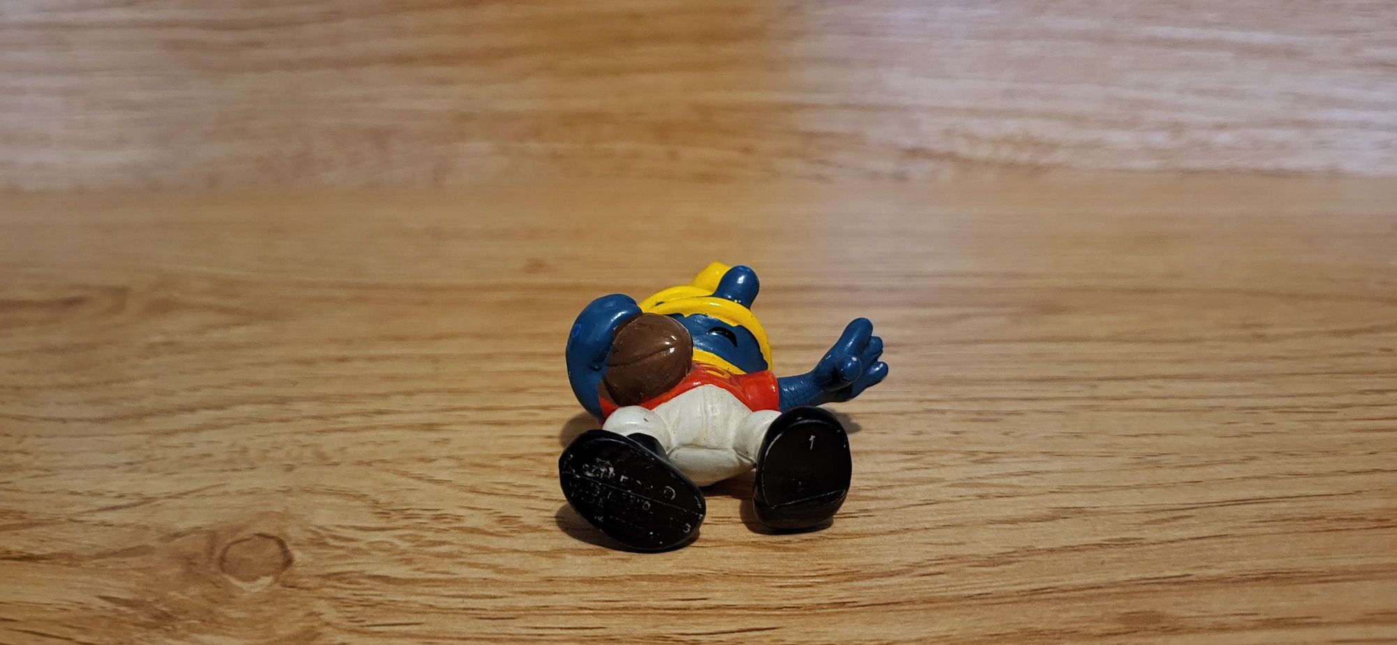 Schleich smerf zawodnik rugby figurka unikat wycofany