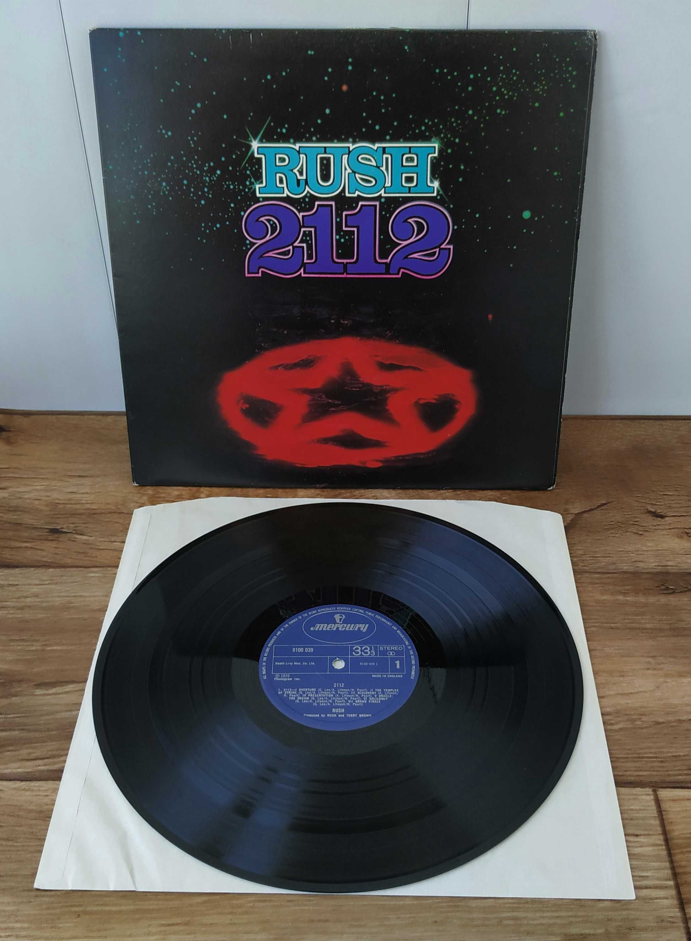 Rush – 2112 (1976) 1st Press UK Edition