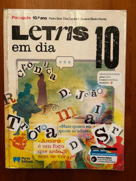 Livros de Português 10.ºano - Porto Editora