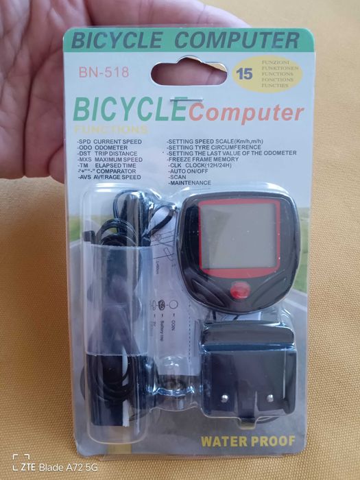 vários acessórios para bicicleta novos