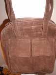 Bolsa/carteira/mala vintage bombazine