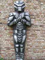 Rycerze,posągi,Predator