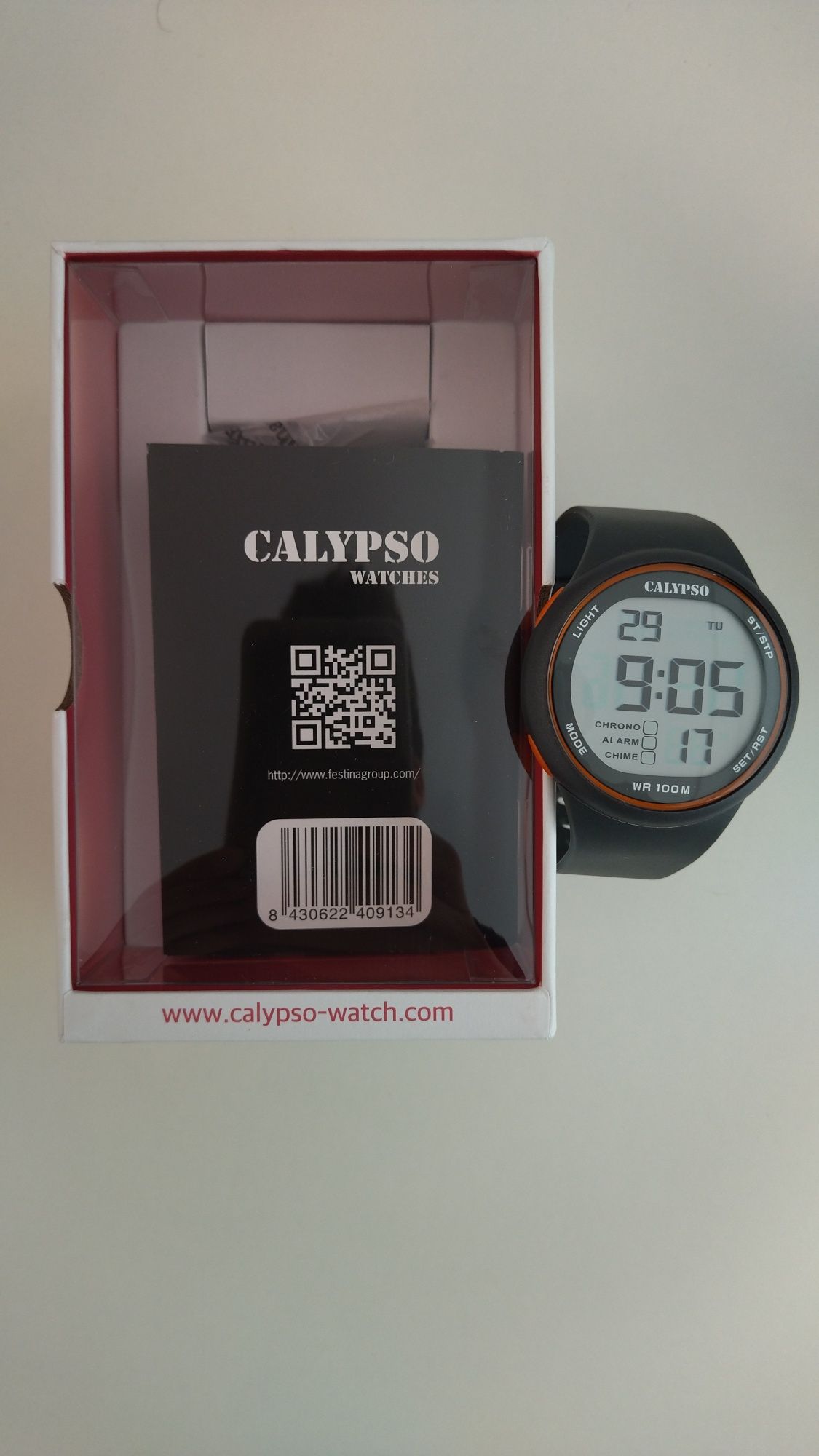 Relógio da marca Calypso, como novo (portes grátis)