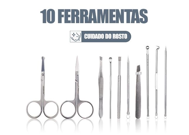 Acessorios para manicure e pedicure profissional - 26 Pcs