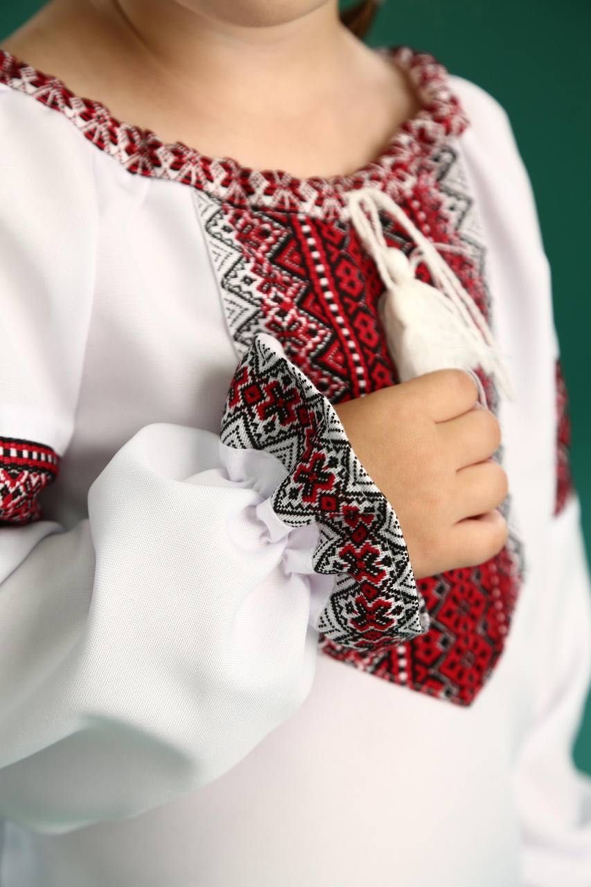 Дитяче плаття вишиванка . Сукня на перший дзвінок . Дитяча вишиванка.