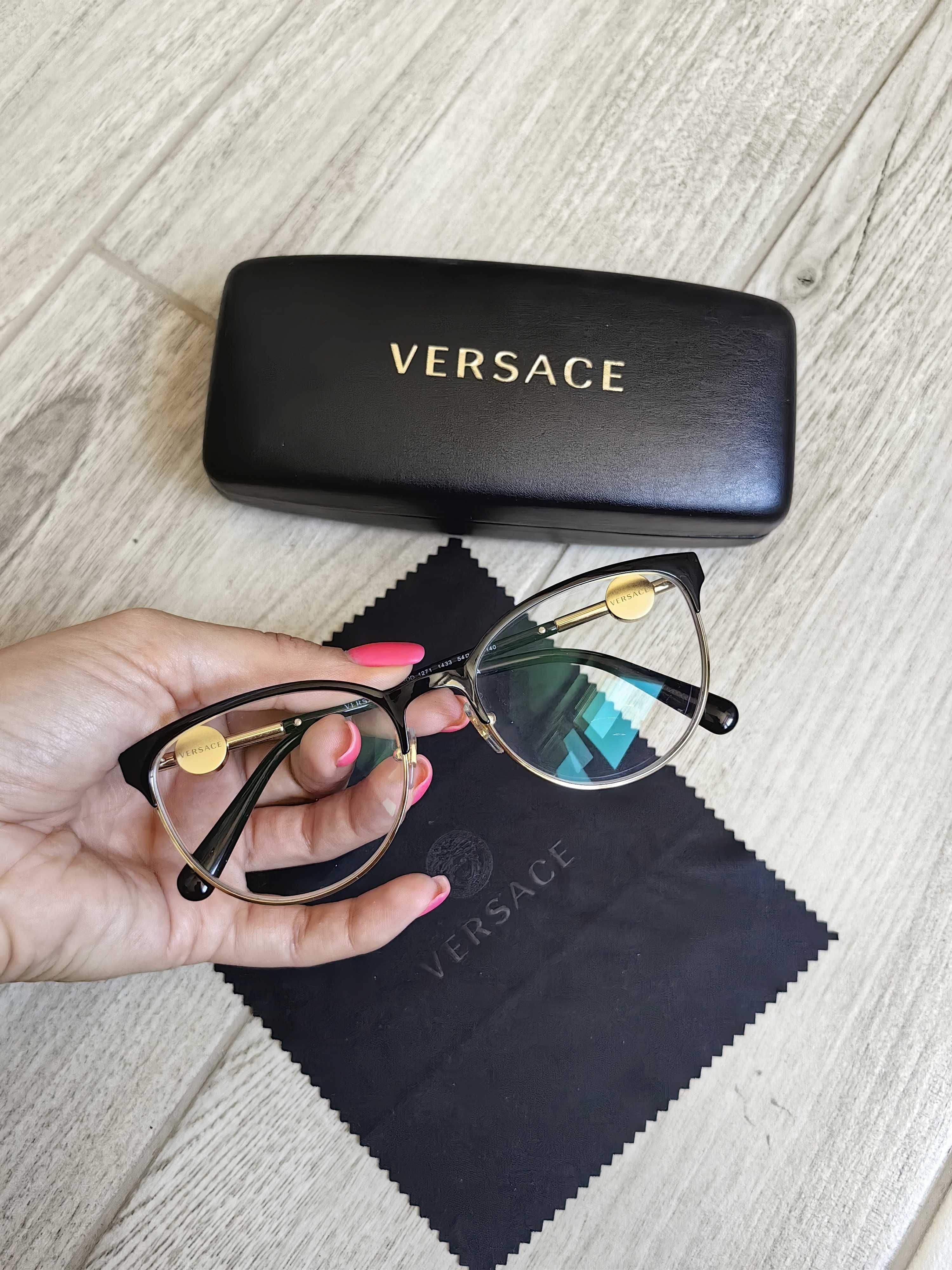 Oprawki Versace kocie oczy