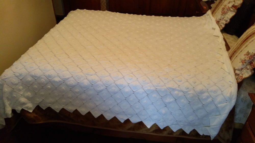 Colcha de cama em  linha de algodão