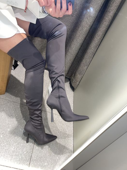 Сапоги чулки Zara