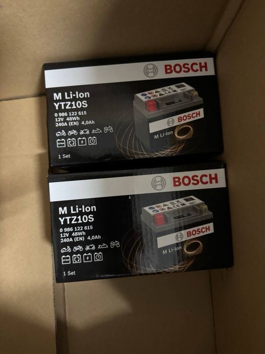 Bosch Аккумулятор для мотоцикла Li-Ion LTZ10S 4 мАч/240 А