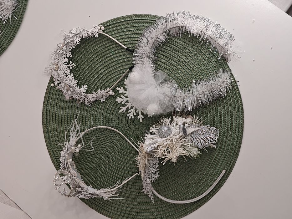 Новорічні святкові обручі   сніжинка цукерка  ялинка  іграшка єдиноріг