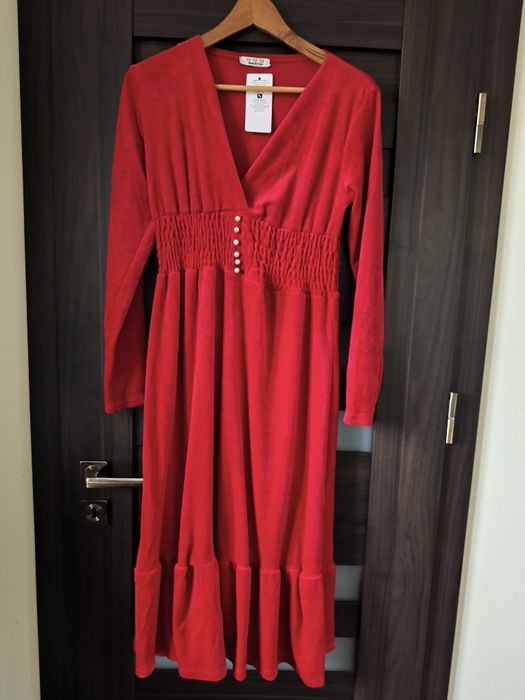 Sukienka welurowa r 42/44