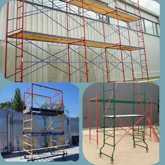 Ліса. Риштування будівельне. Вишка тура. Леса строительные. Риштовка.