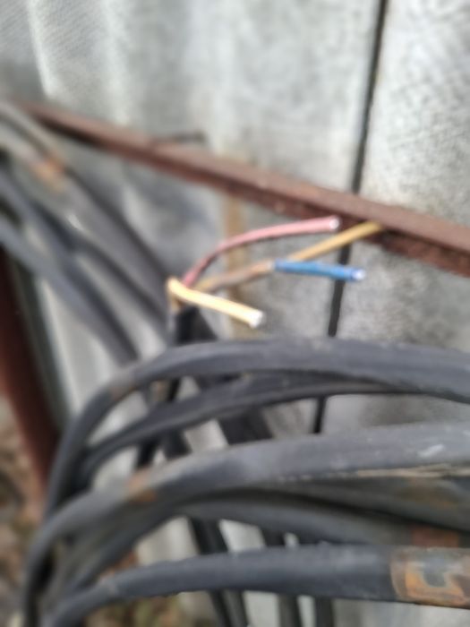 Кабель, алюминий, 4-жильный, 4×10  мм2