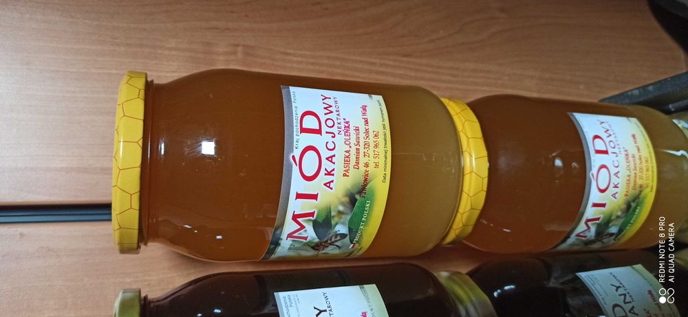 Miód naturalny z własnej pasieki
