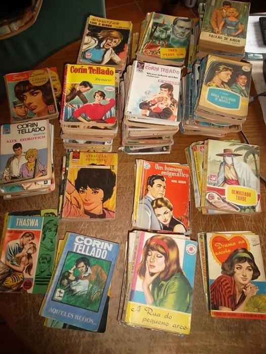 300 livros de bolso dos anos 50/60