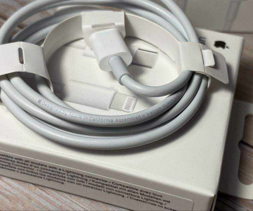 iPhone кабель Lightning to USB-C | Оригінал OEM | Чип Apple C94