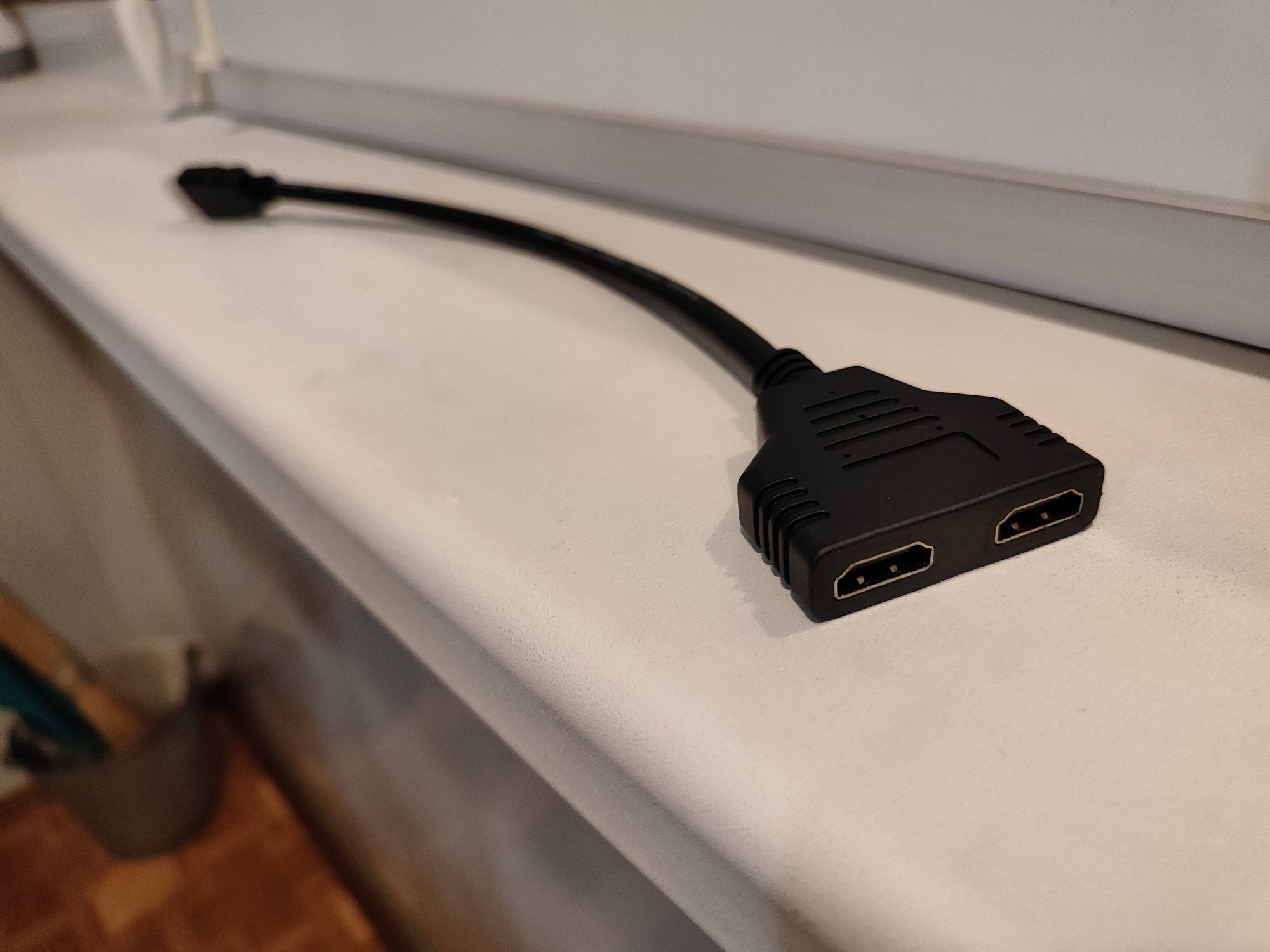 HDMI кабель подвійний