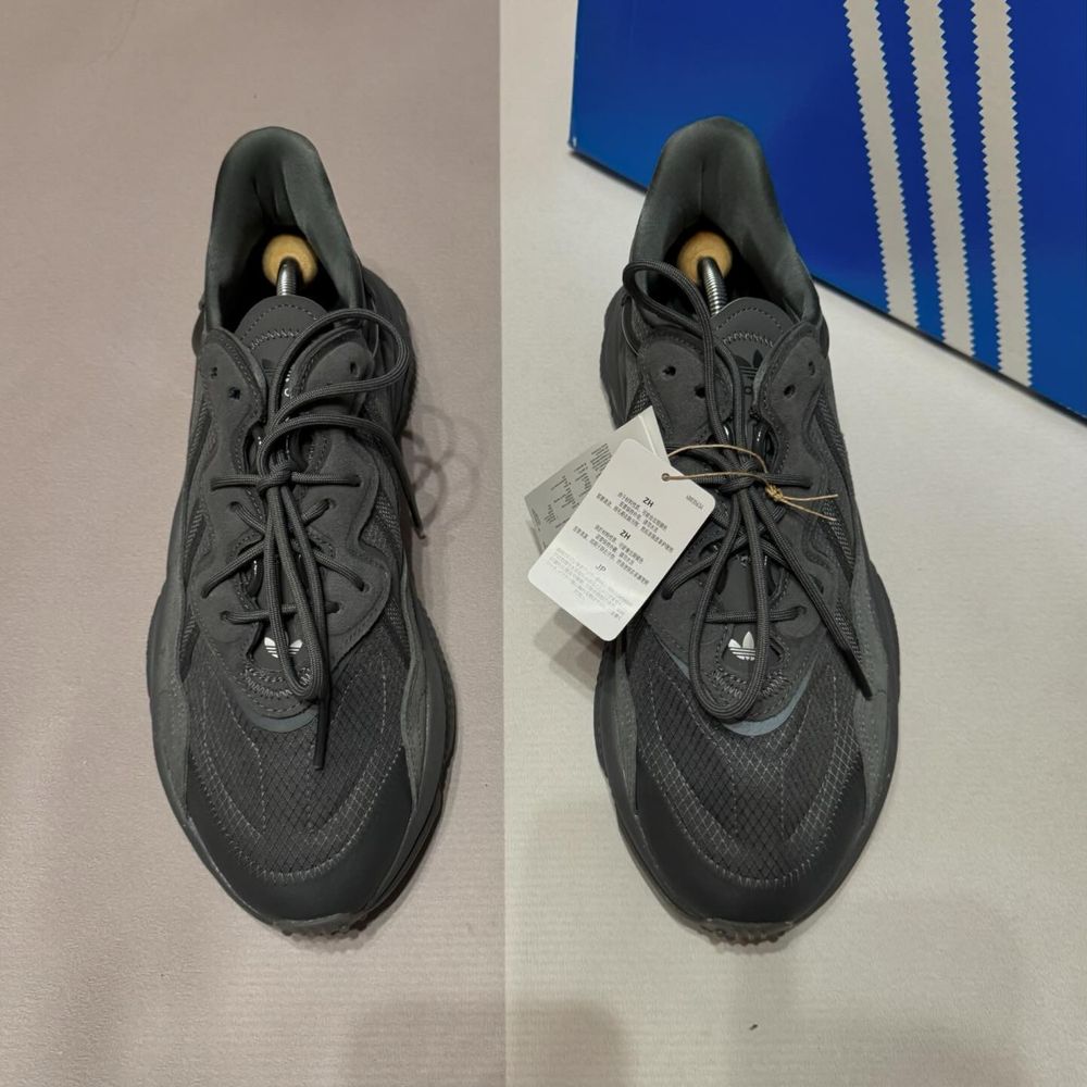 Нові кросівки Adidas Ozweego сірі нейлонові Oznova Ozelia в розмірах