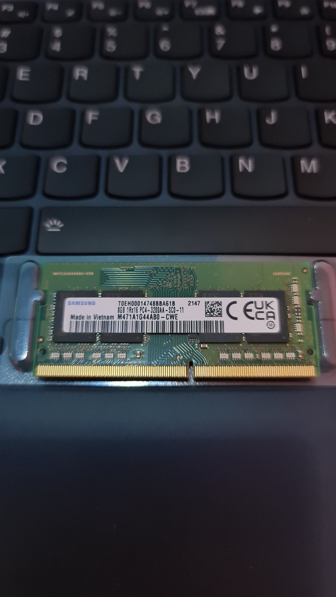Оперативна Пам' ять для ноутбука. SODIM Samsung DDR4 8Gb DDR4-3200