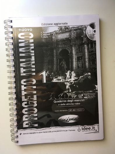 Manual de Italino Nuovo Progetto Italiano 1 - Italiano A1 e A2
