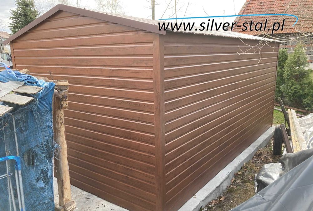 Garaż blaszany 3x5 3x4 3x3 Domek ogrodowy narzędziowy