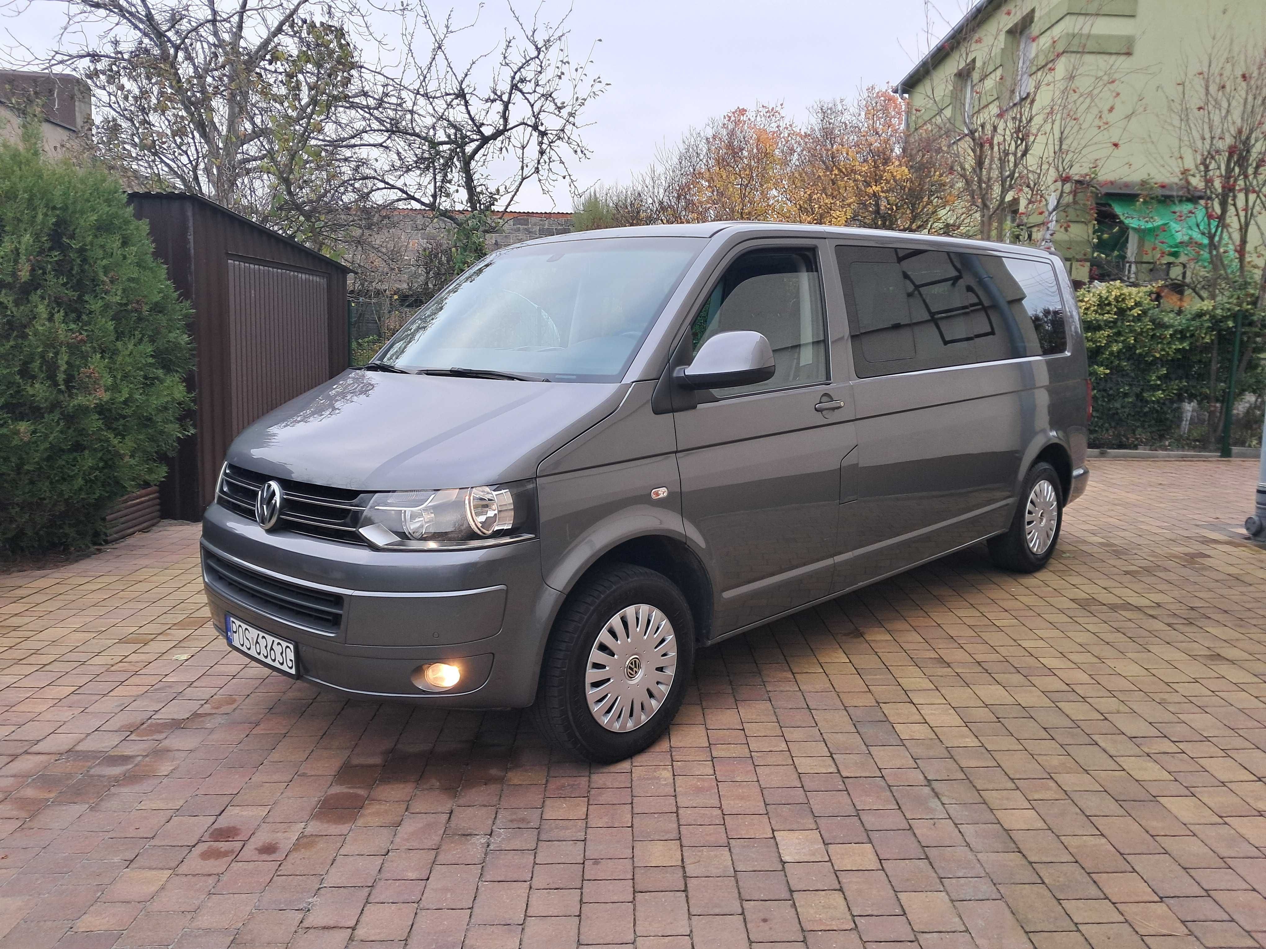 Śliczny.Vw Caravelle 2.0 TDI.Polski salon.Long.Zamiana.