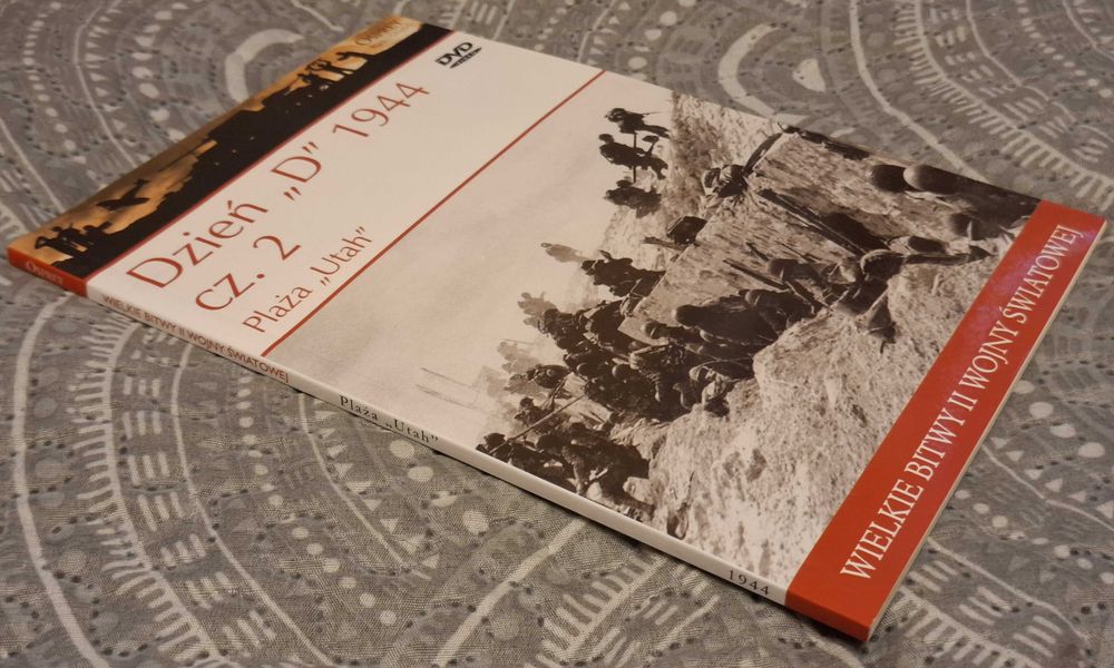 Wielkie bitwy II Wojny Światowej Dzień D 1944 2 Plaża Utah Zaloga DVD
