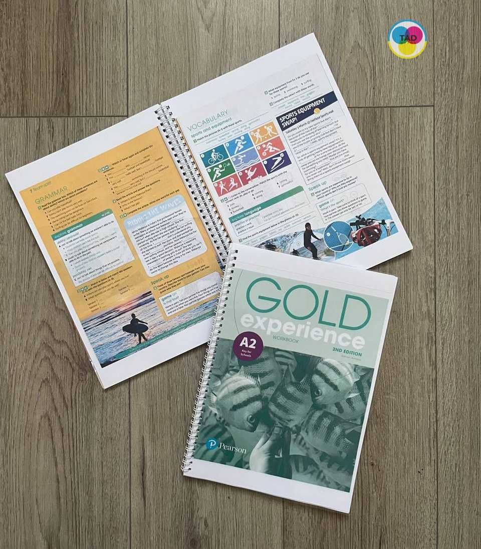 Gold Experience Second Edition A1, A2, B1