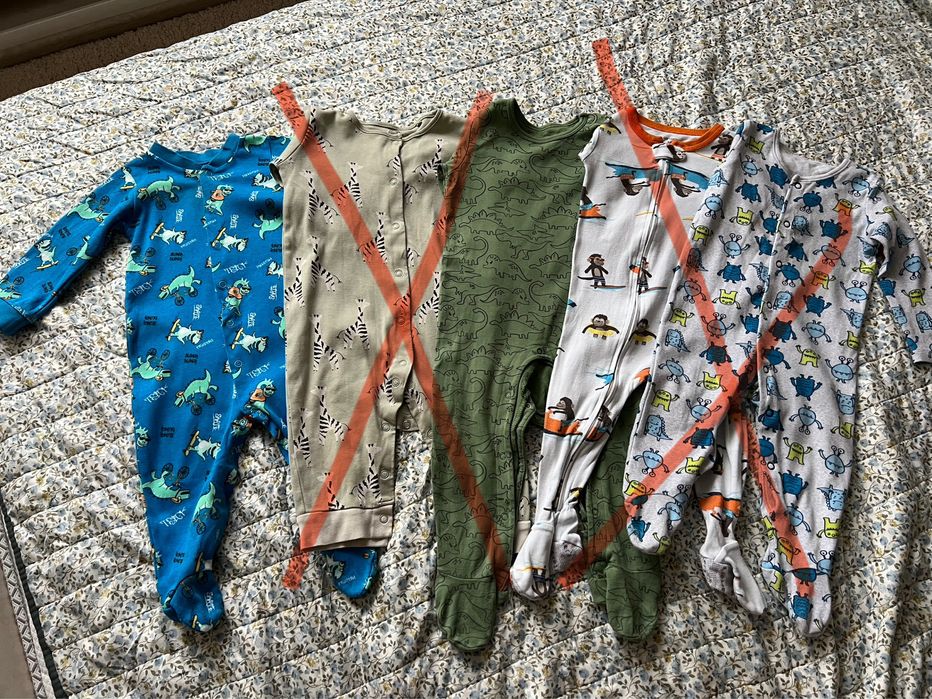 Речі для новонародженого хлопчика