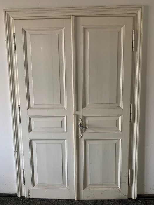 Drzwi drewniane stare dwuskrzydłowe ,jednoskrzydłowe