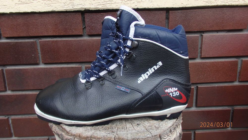 Buty zimowe męskie do biegania na nartach Alpina Thinsulate - 43.