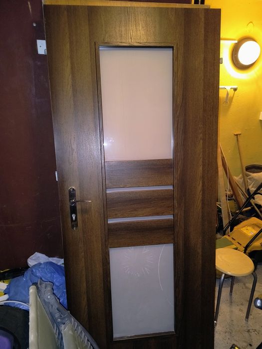 Drzwi wewnętrzne używane 80 cm stan bardzo dobry
