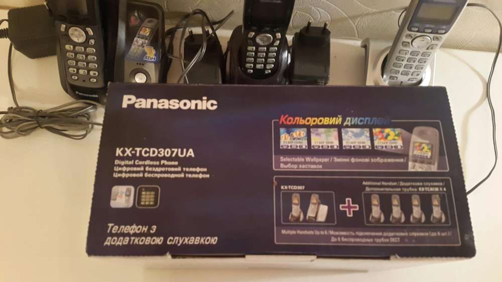 Телефон Panasonic KX-TCD305UA безроводной 3 шт.