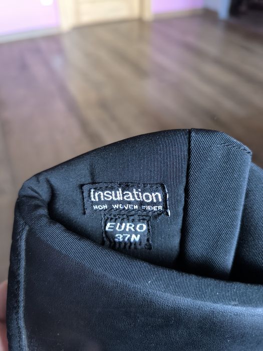 Buty jeździeckie zimowe r. 37