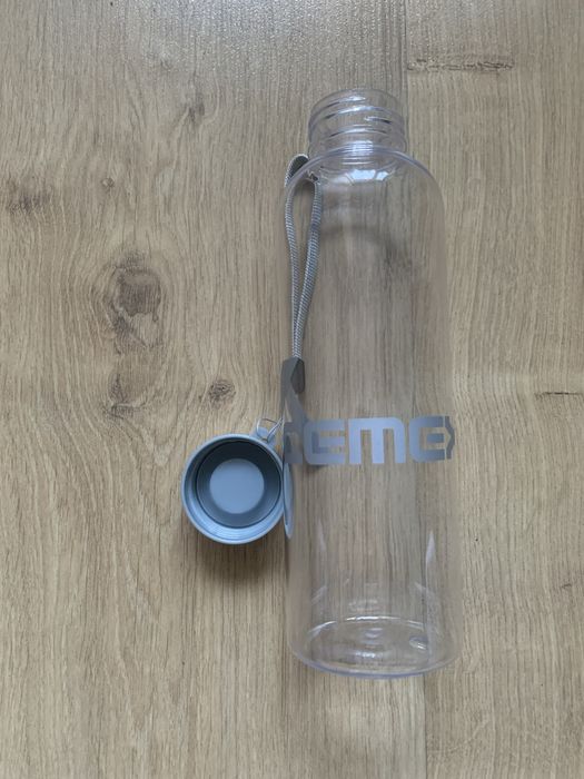 Nowa przezroczysta zakręcana butelka bidon na wode picie 0,5 l  500 ml