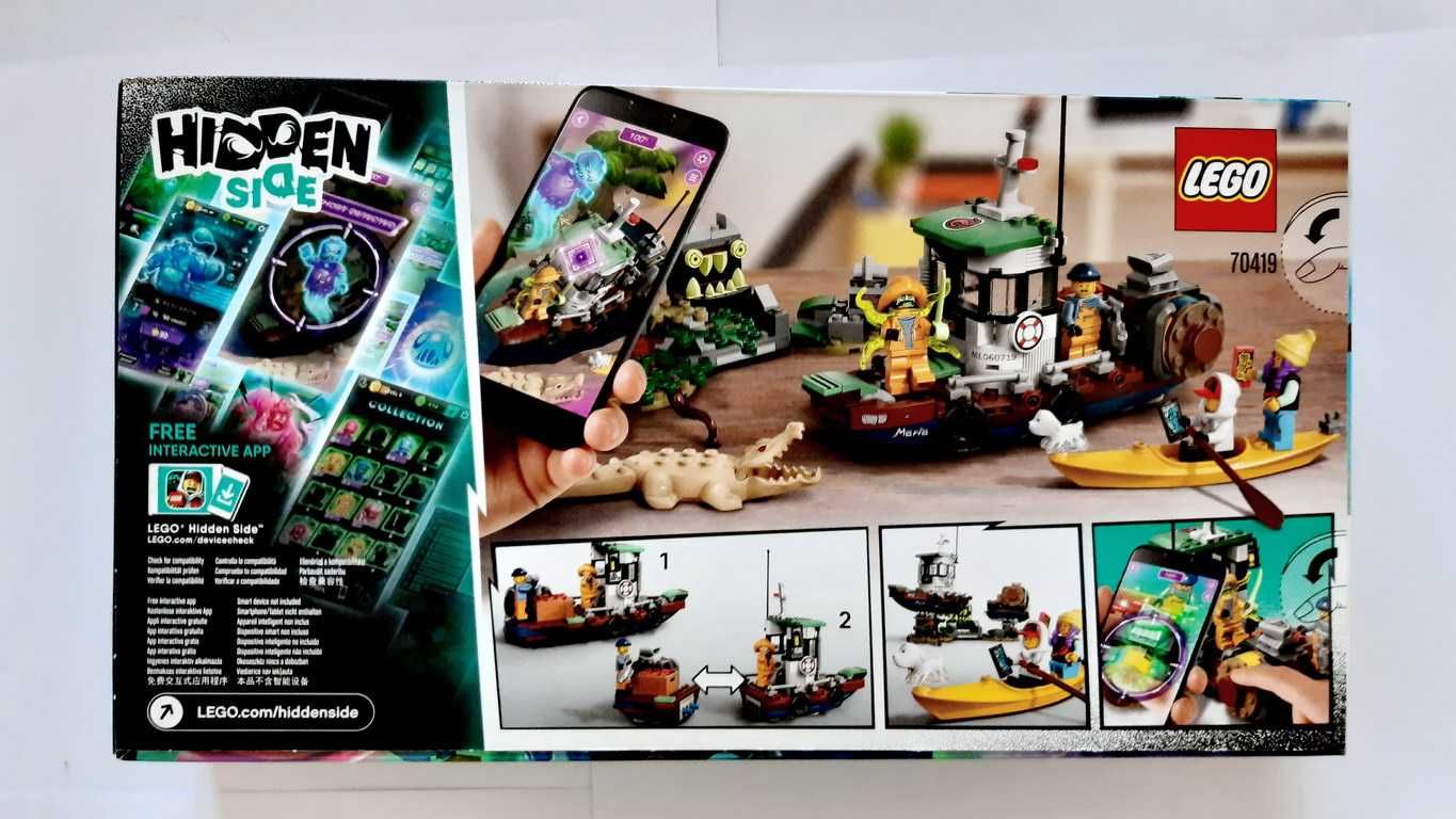 Lego Hidden Side 70419 Wrecked Shrimp Boat selado