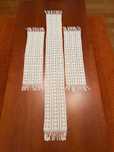 Conjunto naperons de quarto em renda