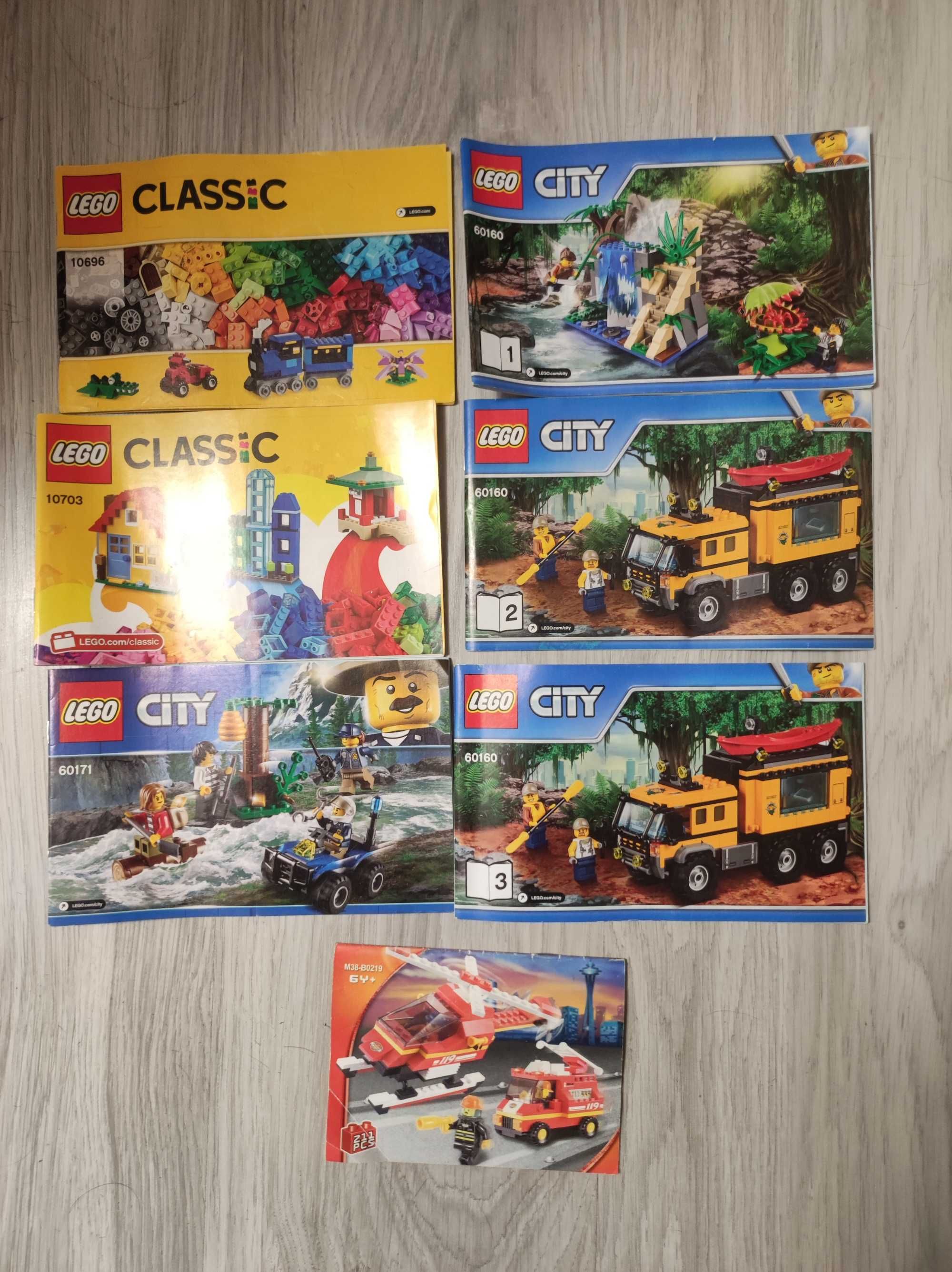 Zestaw Lego 60160, 60171, 10696, 10703