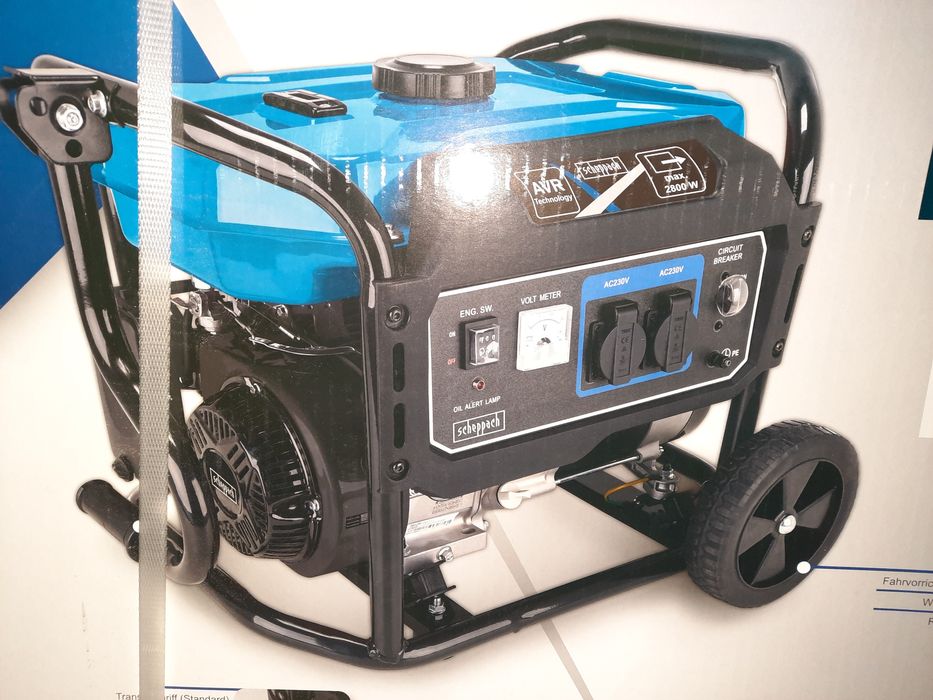 Бензиновий генератор Scheppach SG3200x Germany,новий